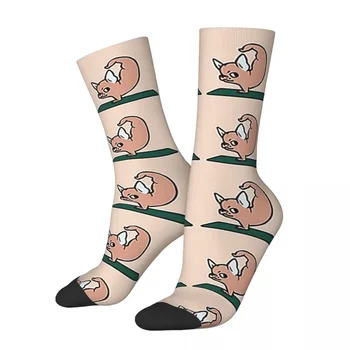  Чорапи за йога чихуахуа Висококачествени чорапи Harajuku Всесезонни чорапи Аксесоари за подарък на мъж за Жена за рожден Ден