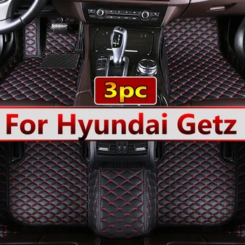 Автомобилни постелки за Hyundai Getz Prime Click Inokom TB 2002 ~ 2011, Килими, луксозен матов, Защитно уплътнение, Кожени Килими, Аксесоари за Автомобили