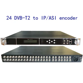  24 енкодер DVB-T2 за IP/ASI, DVB-T2 за 8 извършване на радиочестотния модулятора, цифров енкодер CATV