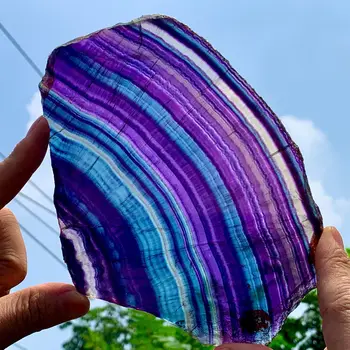  Естествен красив Модел crystal флуорит Проби от необработени камъни
