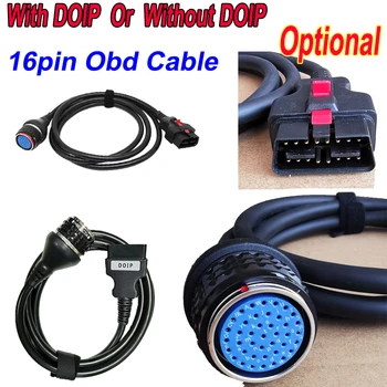  Допълнителен DOIP SD Connect Compact4 OBD2 16PIN кабел/38PIN/Основен кабел C4 OBD Lan За автоматично диагностичен инструмент MB Star C4 C5