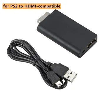  за PS2 към HDMI-съвместим Адаптер Конвертор 1080P Full High-definition HD Видеоигровой Конзола в HDTV Преносим Проектор