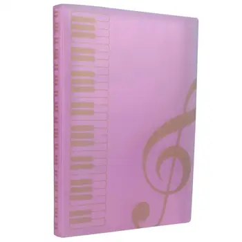  Дисплей с формат А4, 40 Документи Сертификат Музикална Папка Портфолио на Книга джобен формат